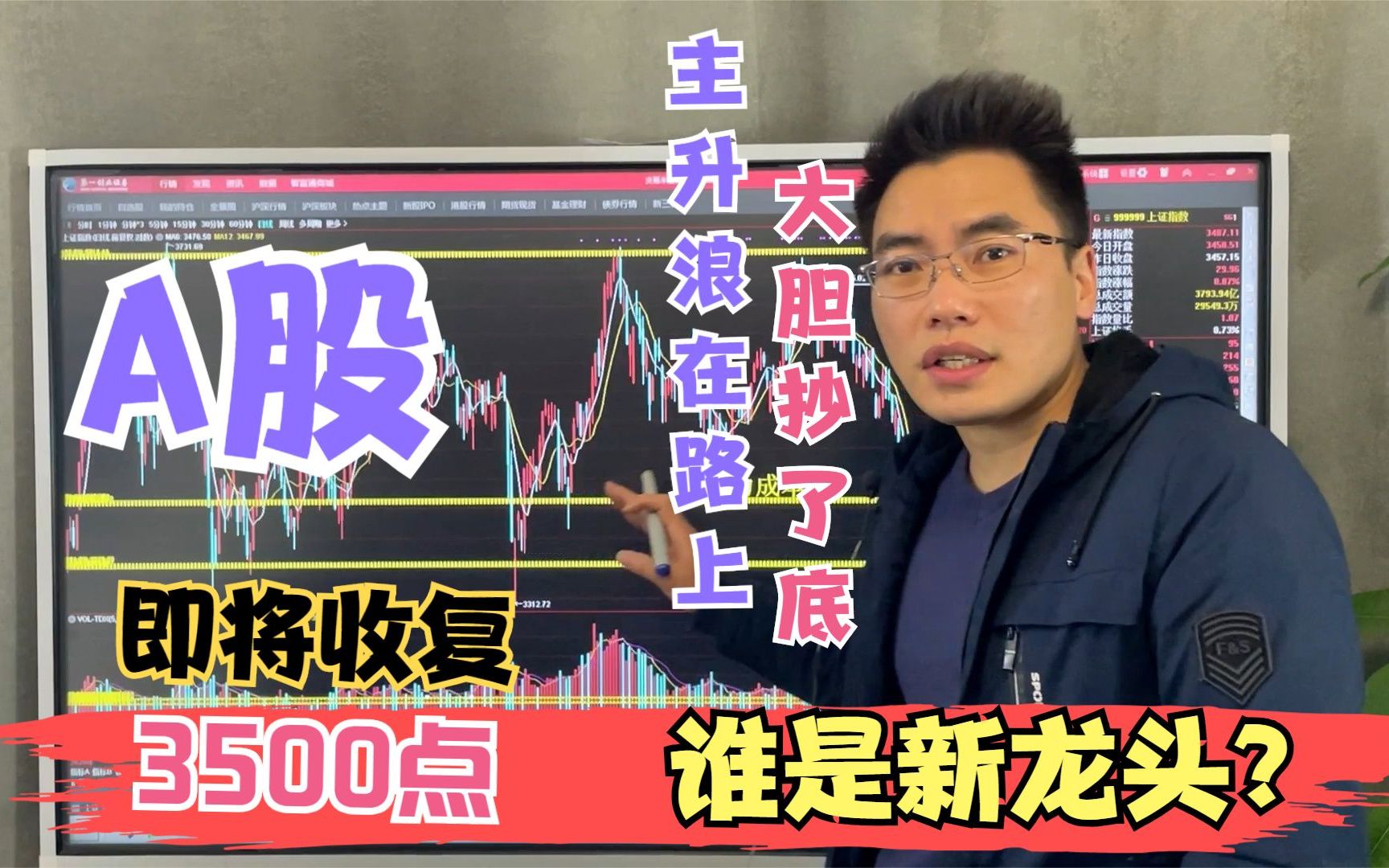 A股:放量怒涨32冲击3500!这波龙头是谁?哔哩哔哩bilibili