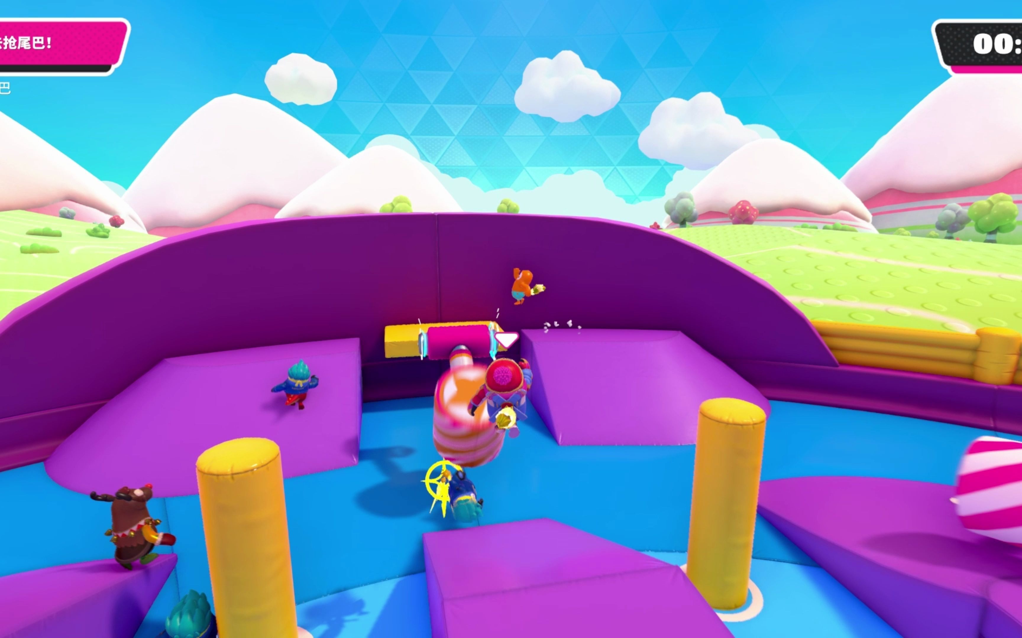 《糖豆人》追"尾"游戏——差点淘汰,好险!