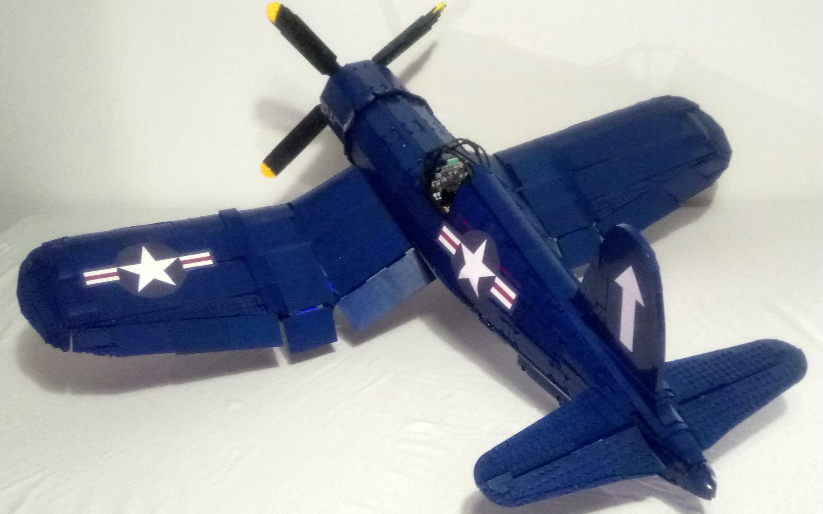 f4u 海盗式战斗机 lego乐高 technic科技/机械 moc