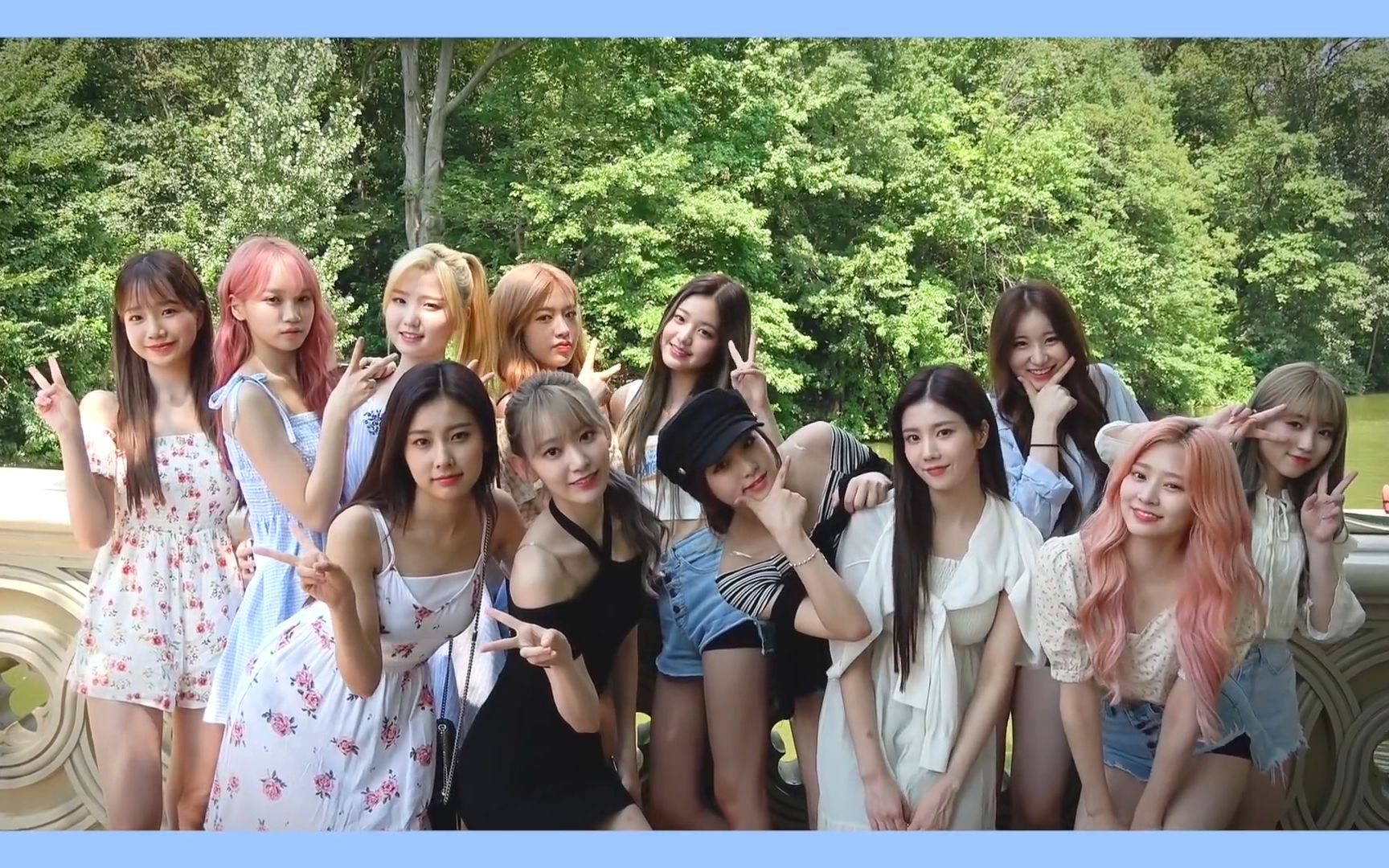 [成团一周年快乐] 纽约辣妹izone airplane 特别视频