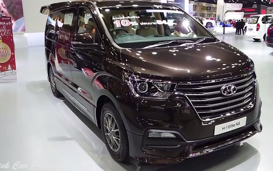 2022款现代商务车h1静态体验,空间真不赖!