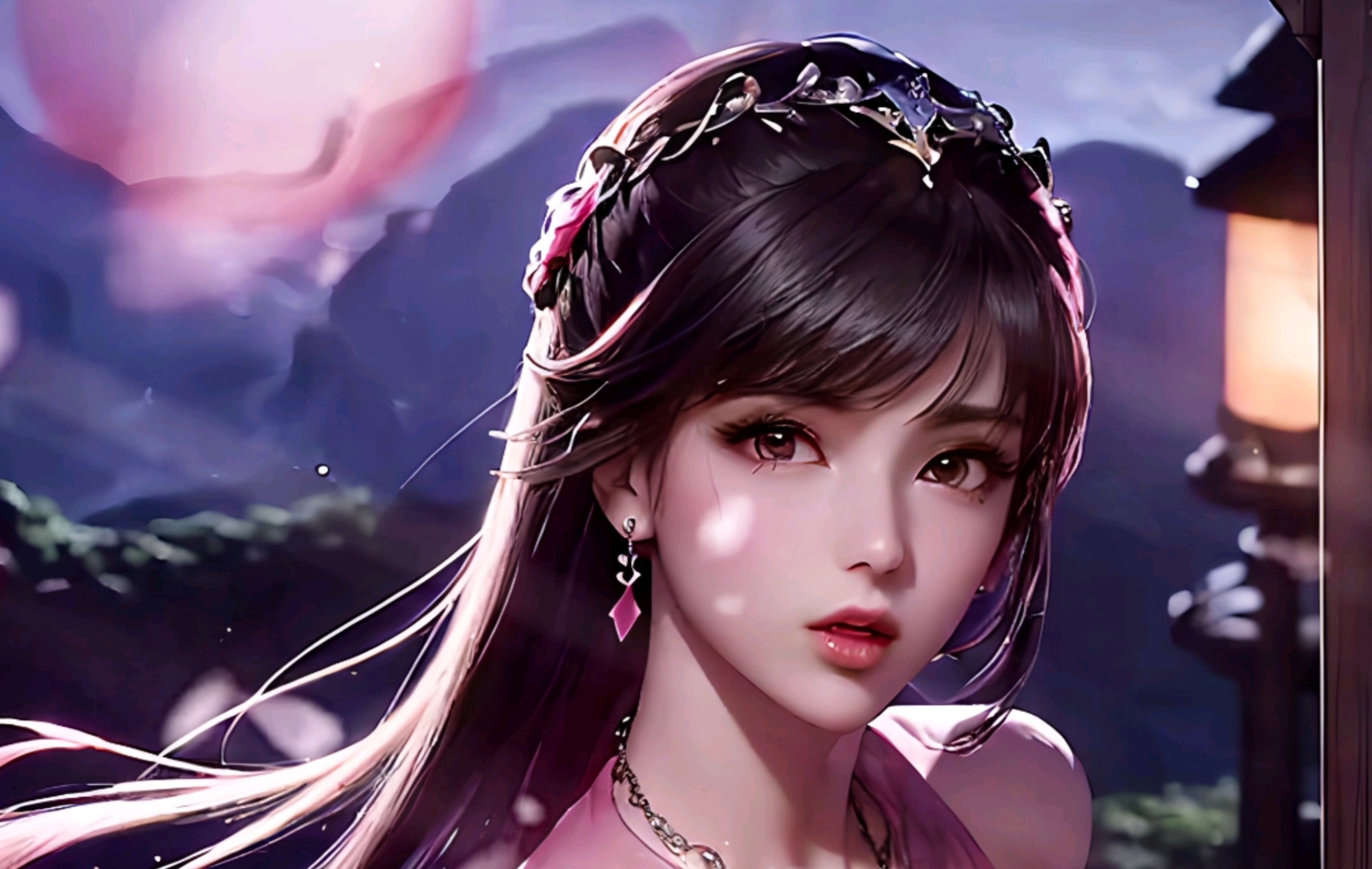 ai绘图小舞,盛世容颜