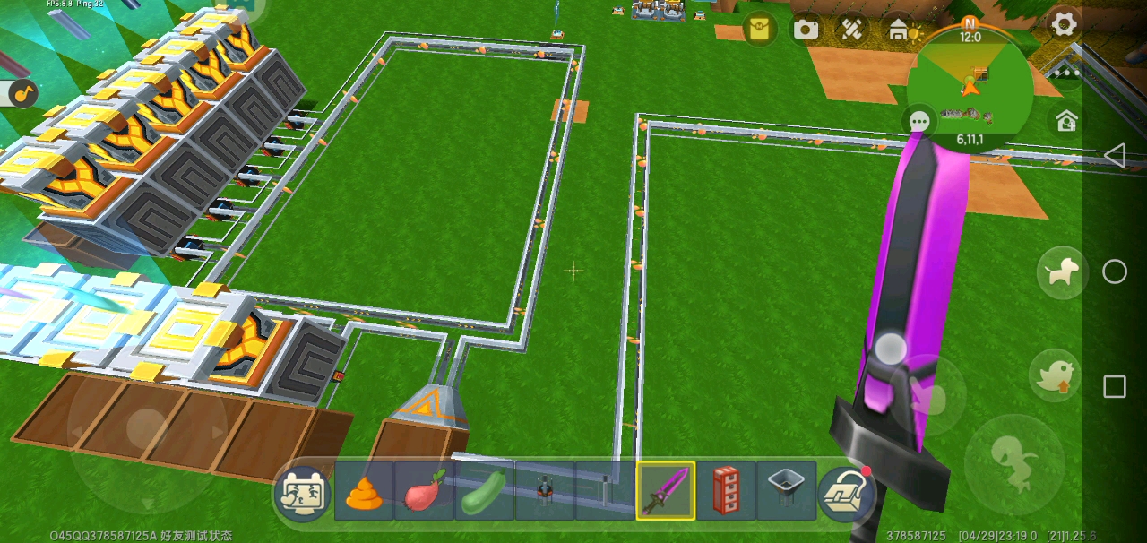 迷你世界自动播种机 环形分类机