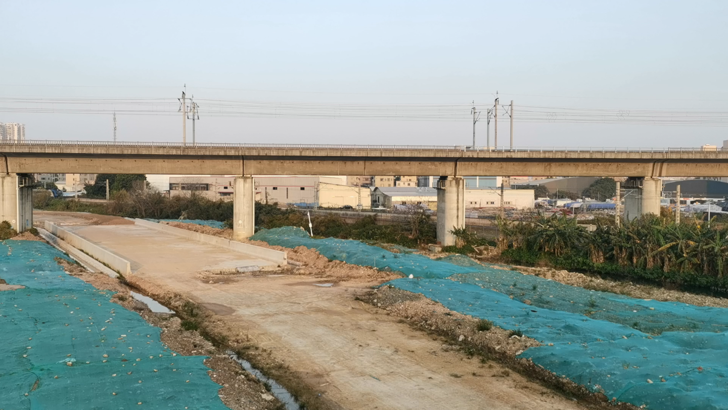 【国铁日常】佛山市南海区三眼桥跨线大桥拍摄广茂铁路 京广高铁