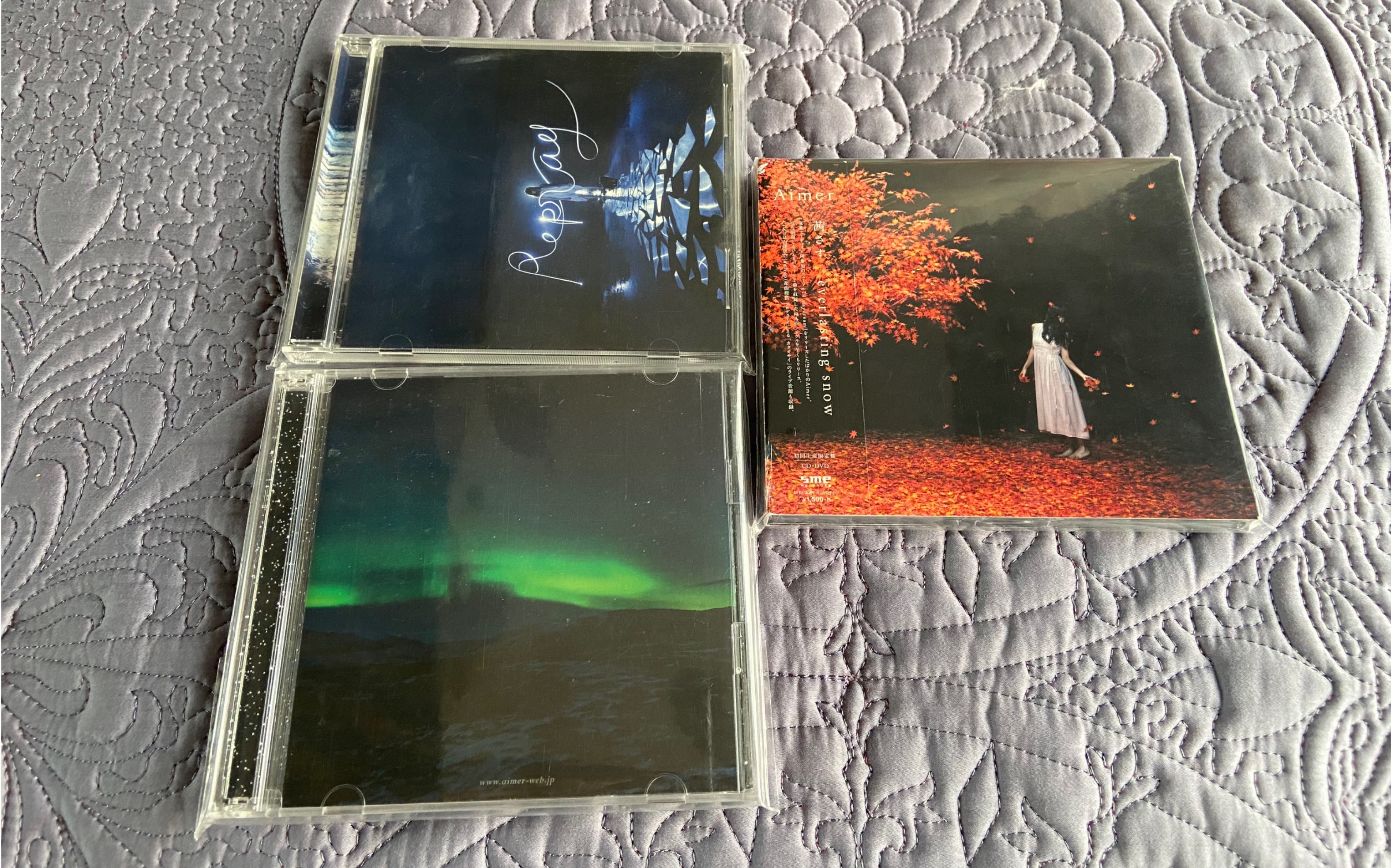 aimer歌手cd 再次祈祷 星环之子 夕晖三个专辑开箱