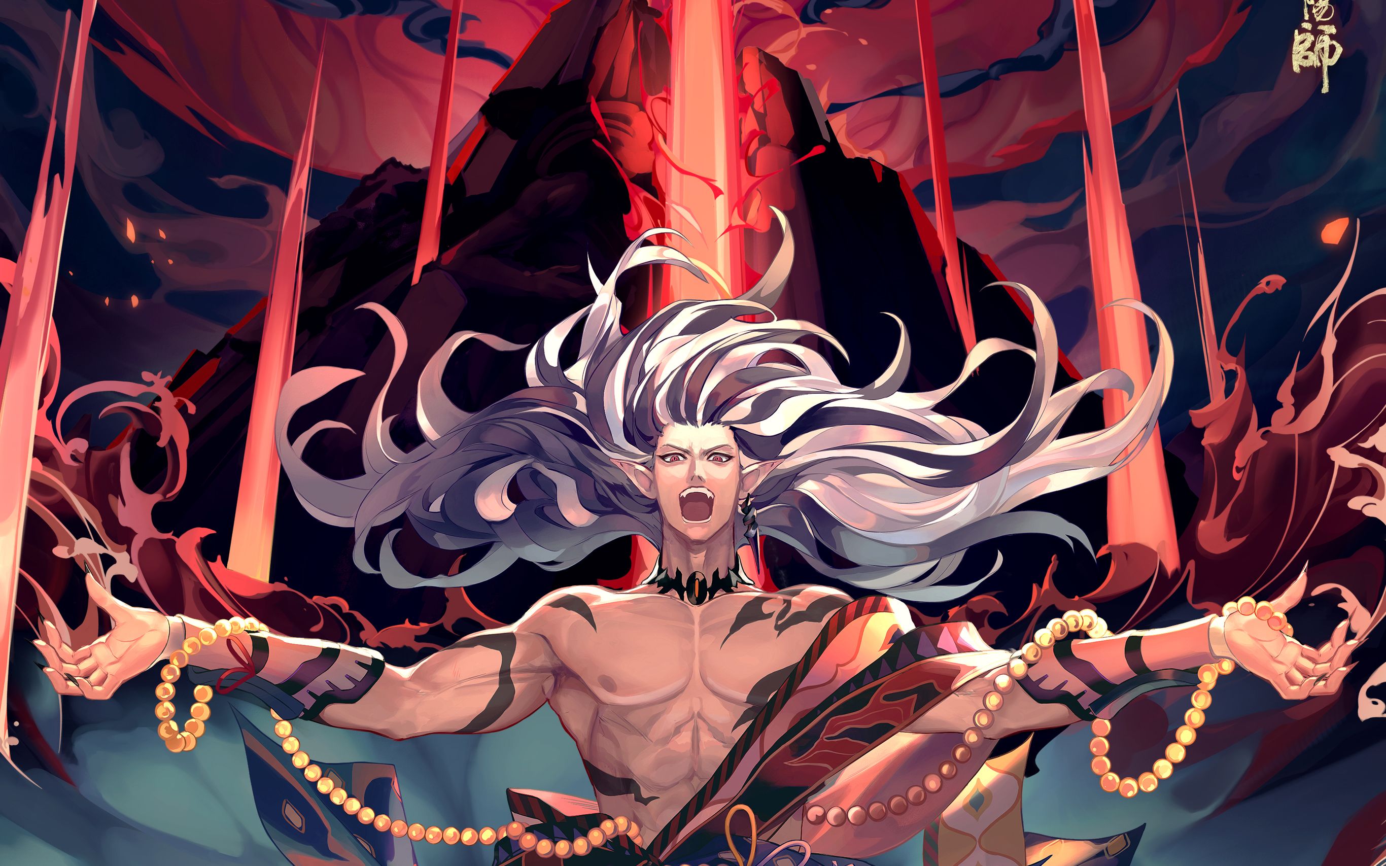 【阴阳师cg踩点剪辑】非洲晴明在线爆肝/燃向剪辑