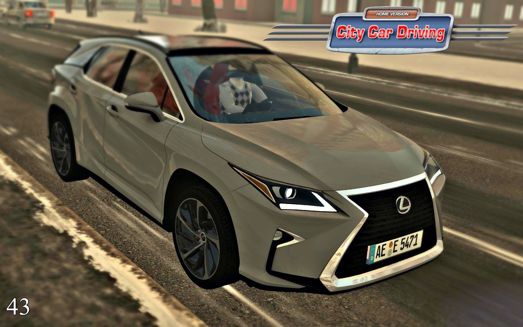 城市汽车驾驶雷克萨斯rx350第41期citycardriving