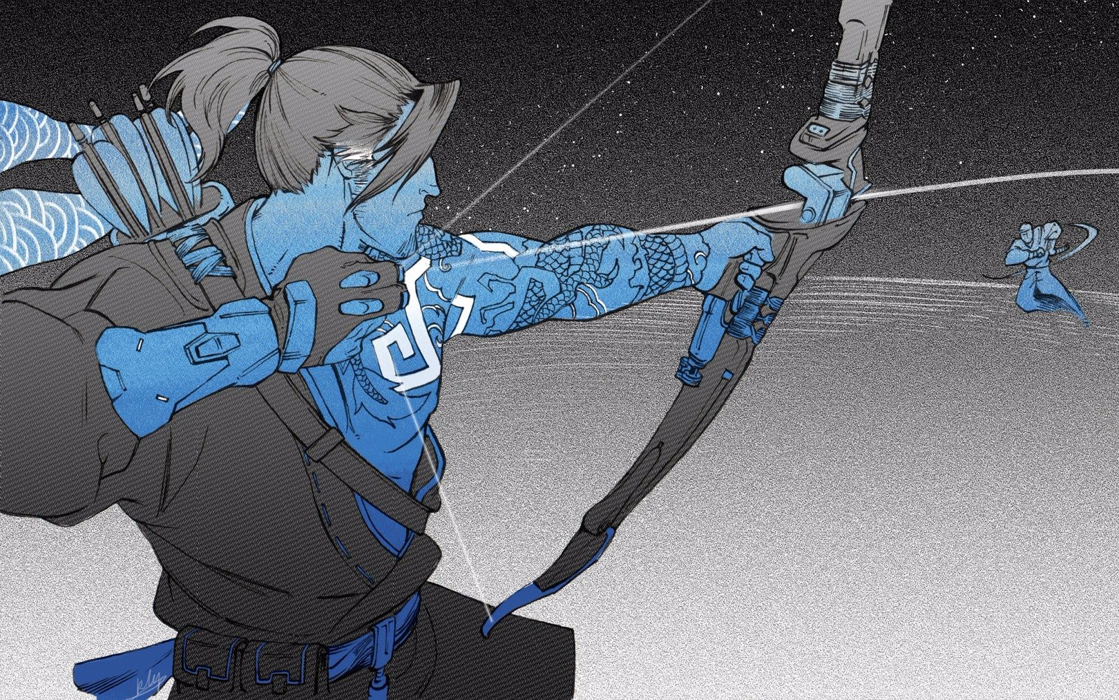 【守望先锋】命中率9%的半藏有什么用?突然社保【个人】