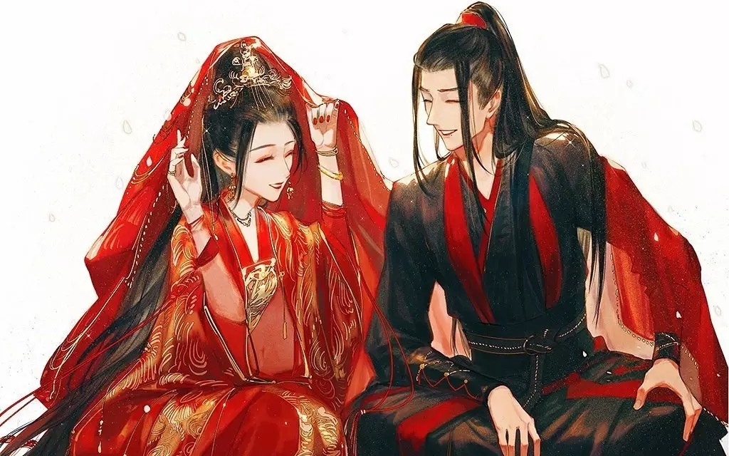 陈情令羡离cp向云梦情侣魏无羡江厌离肖战宣璐全世界最好的师姐可咸可