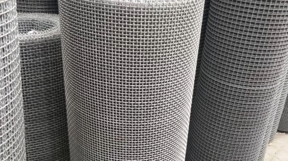 06孔钢丝网编织筛网筛沙子钢网轧花铁丝网防老鼠窗纱玉米网粮仓网