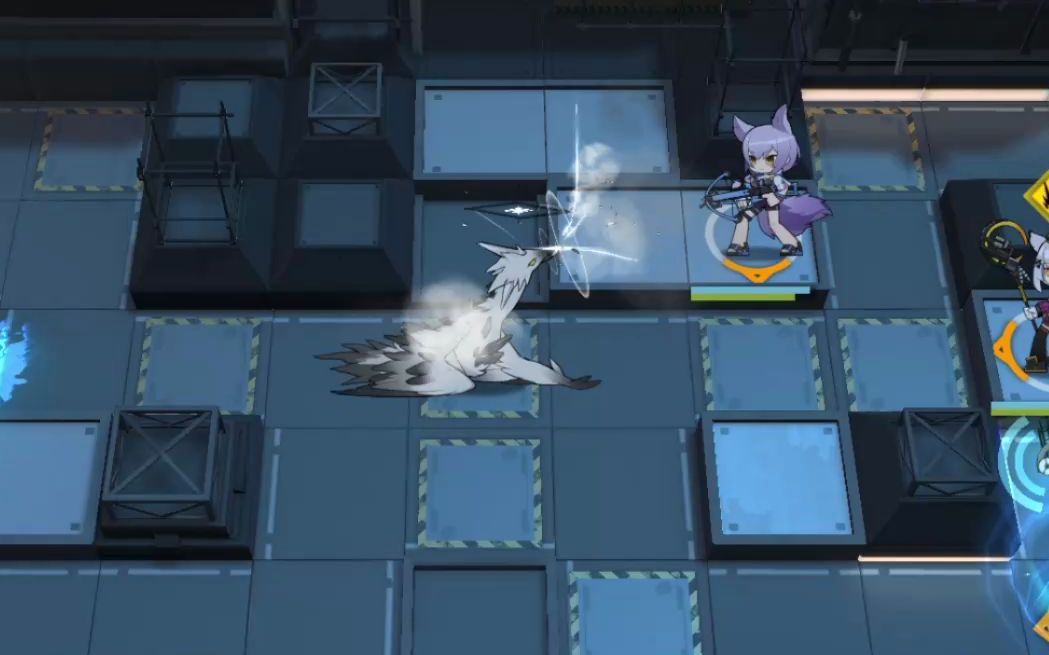 【明日方舟】突袭m8-8,双重狙,短痛