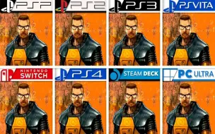 Download Video: 《半条命》 PSP PS2 PS3 PSV PS4 vs Switch vs Steam Deck vs PC  游戏对比