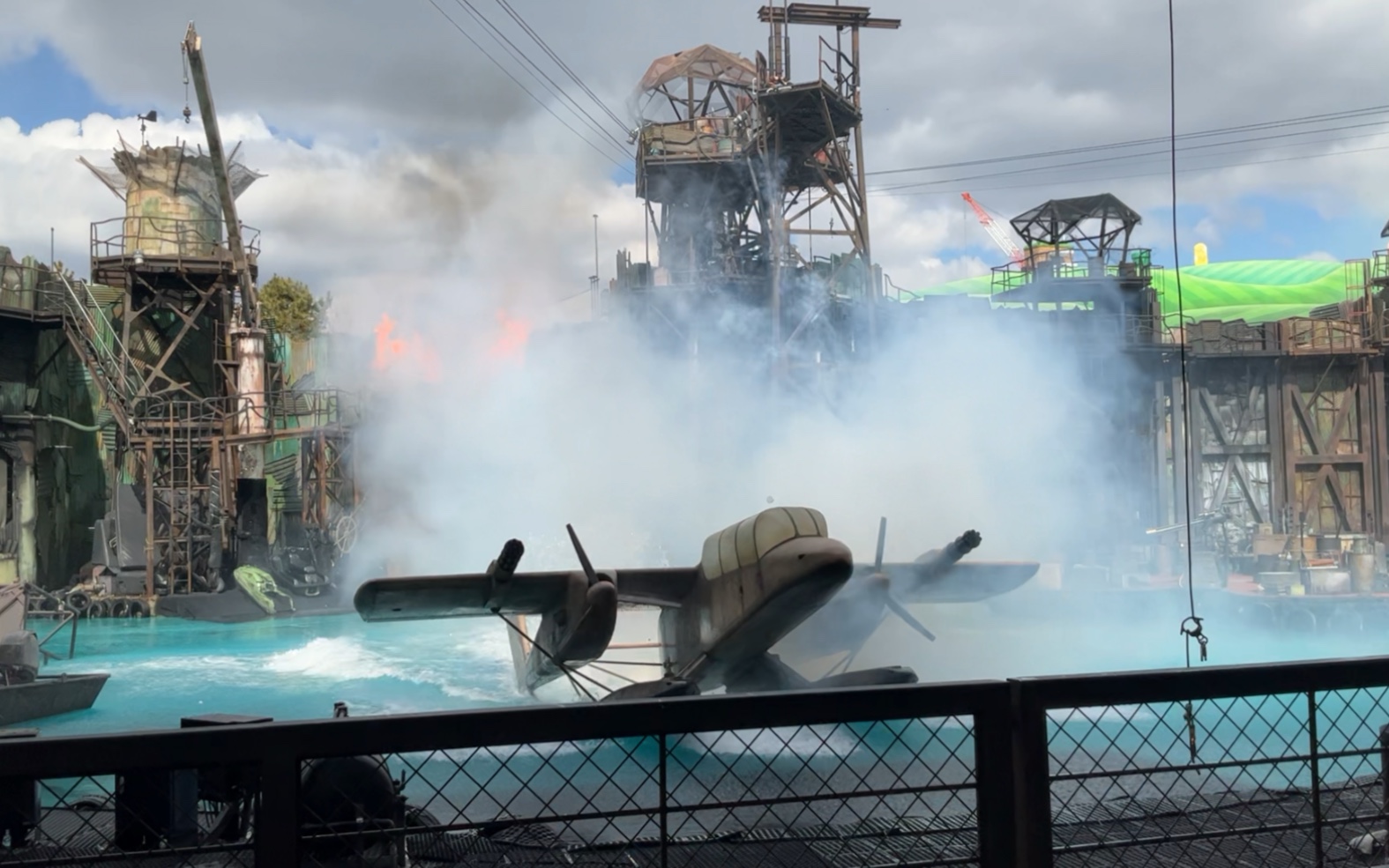 大阪环球影城usj 剧场演出 水世界 theater show:water world 1200场