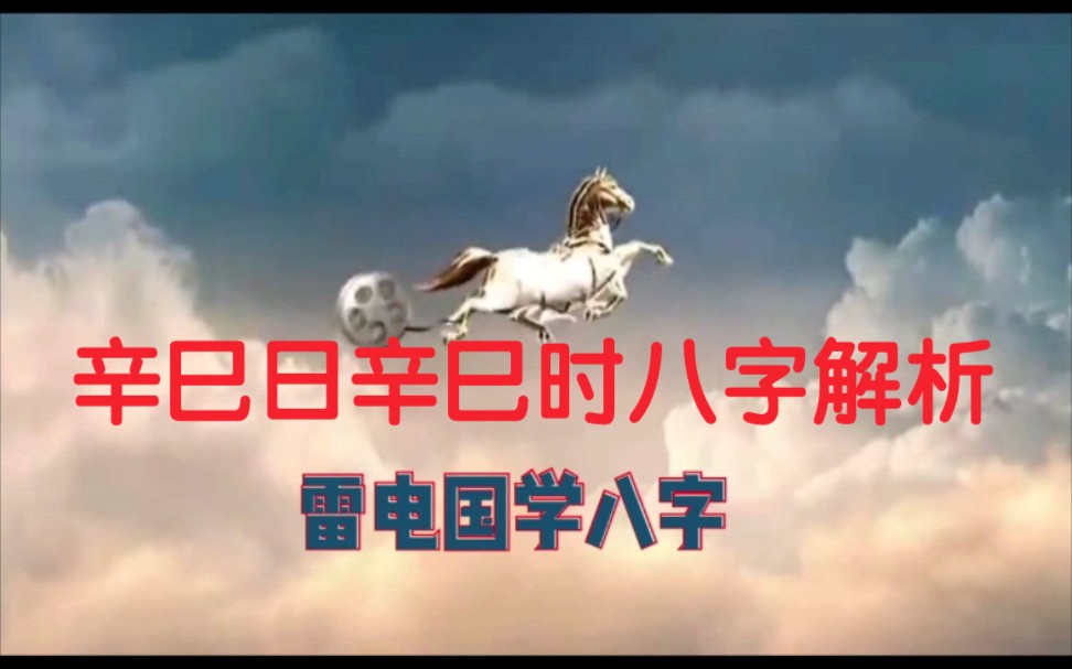 辛巳日辛巳时八字解析精彩不要错过