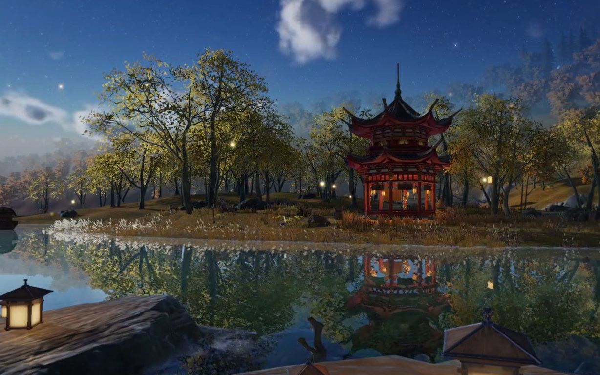 剑网3江湖尘音地图bgm第二期九寨沟镜海