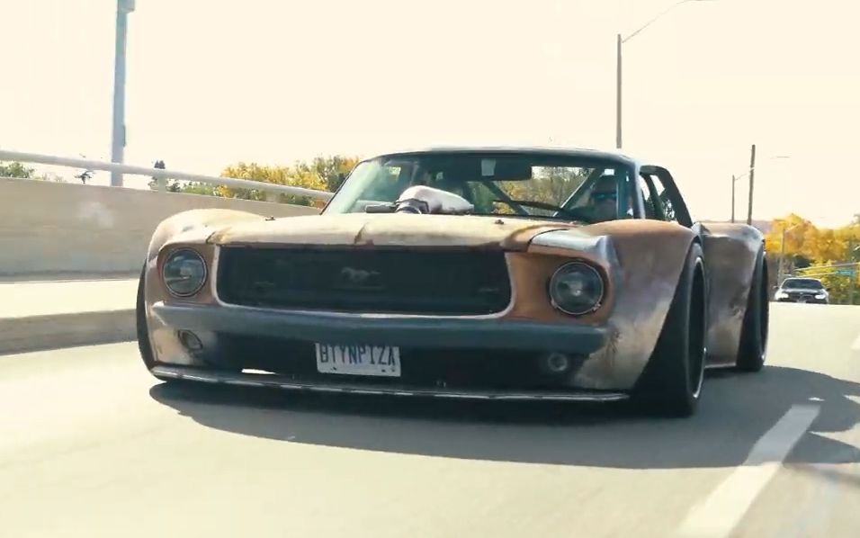 4k车房宝物伊拉克战损版丨福特mustang