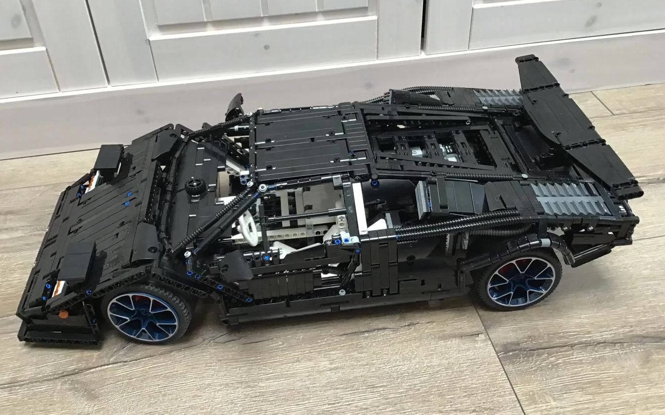 technic科技/机械 moc lamborghini countach lp400 1974 兰博基尼
