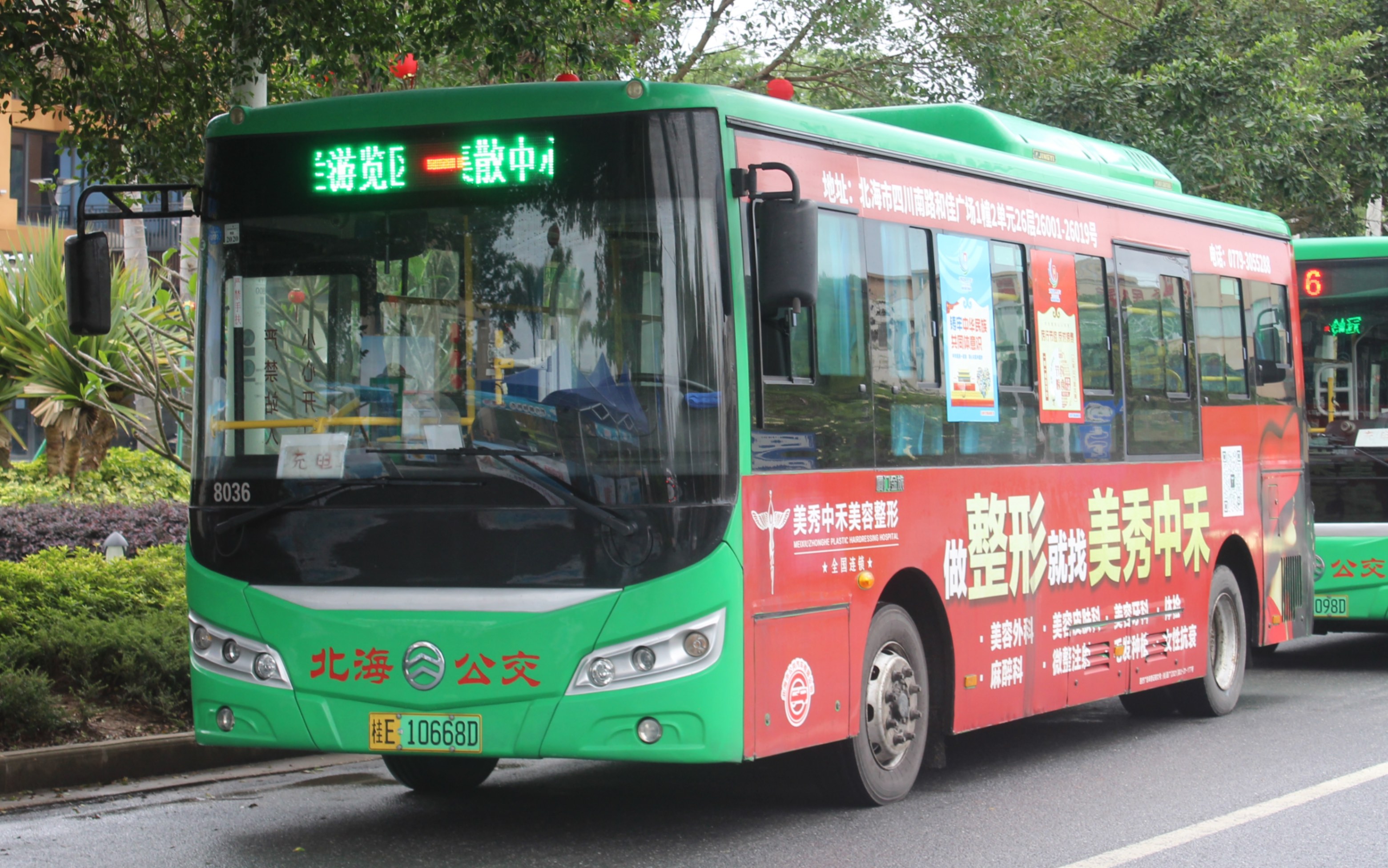 旅游公交专线(四川路旅游集散中心一冠岭海枯石烂景区)全程前座前方