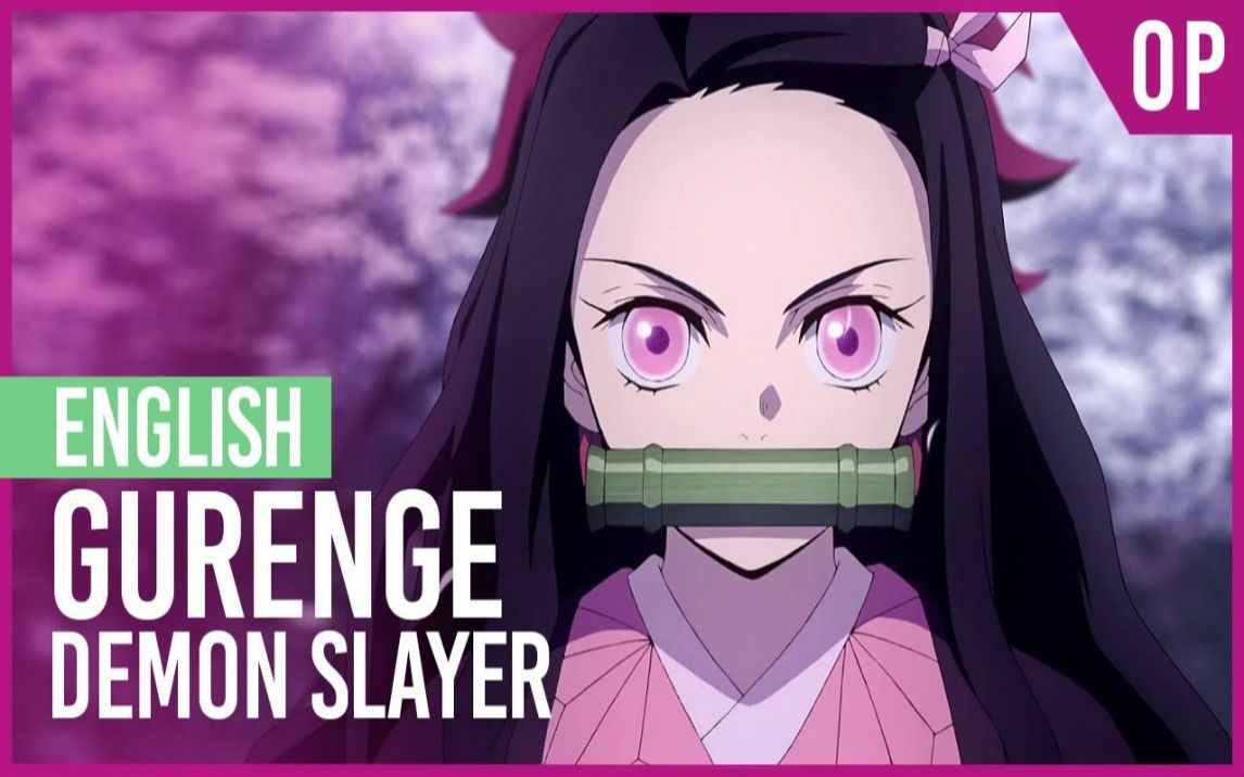 Demon Slayer Kimetsu no Yaiba  Gurenge ENGLISH Ver AmaLee哔哩哔哩bilibili