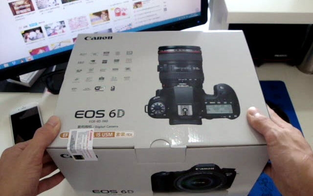 「佐仪」佳能Canon EOS 6D 开箱哔哩哔哩bilibili