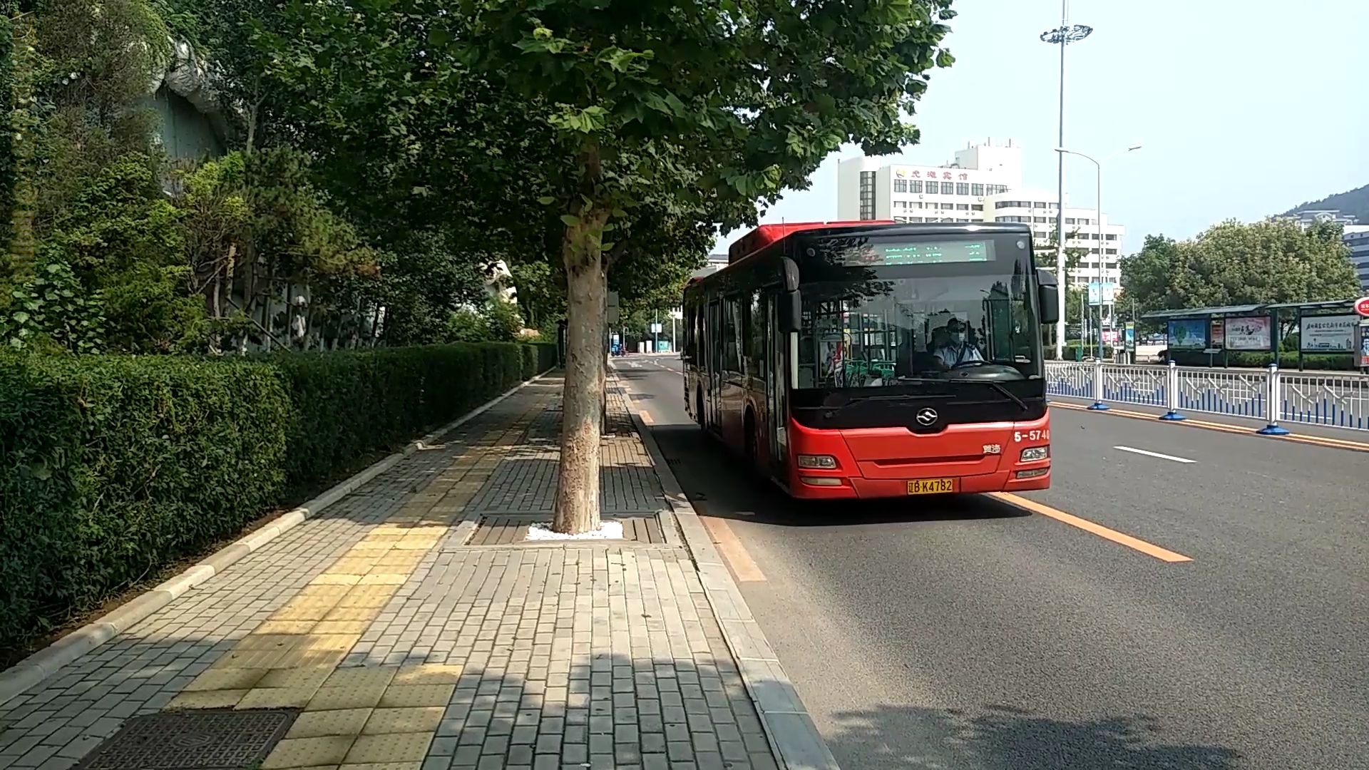 【大连公交pov】4路 香炉礁快轨站-老虎滩 全程第一视角前方展望_哔哩