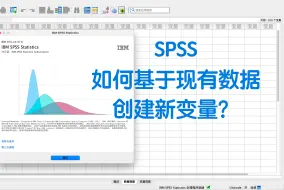 下载视频: SPSS 如何基于现有数据创建新变量？