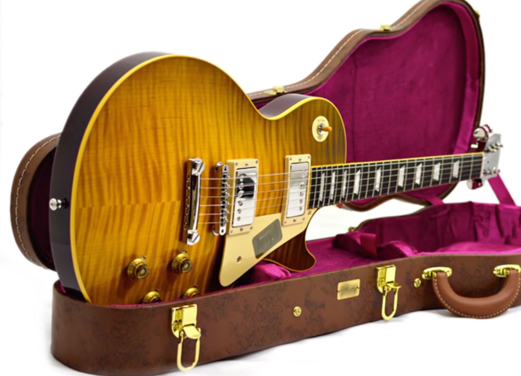 gibson ace frehley 59 burst vintage finish