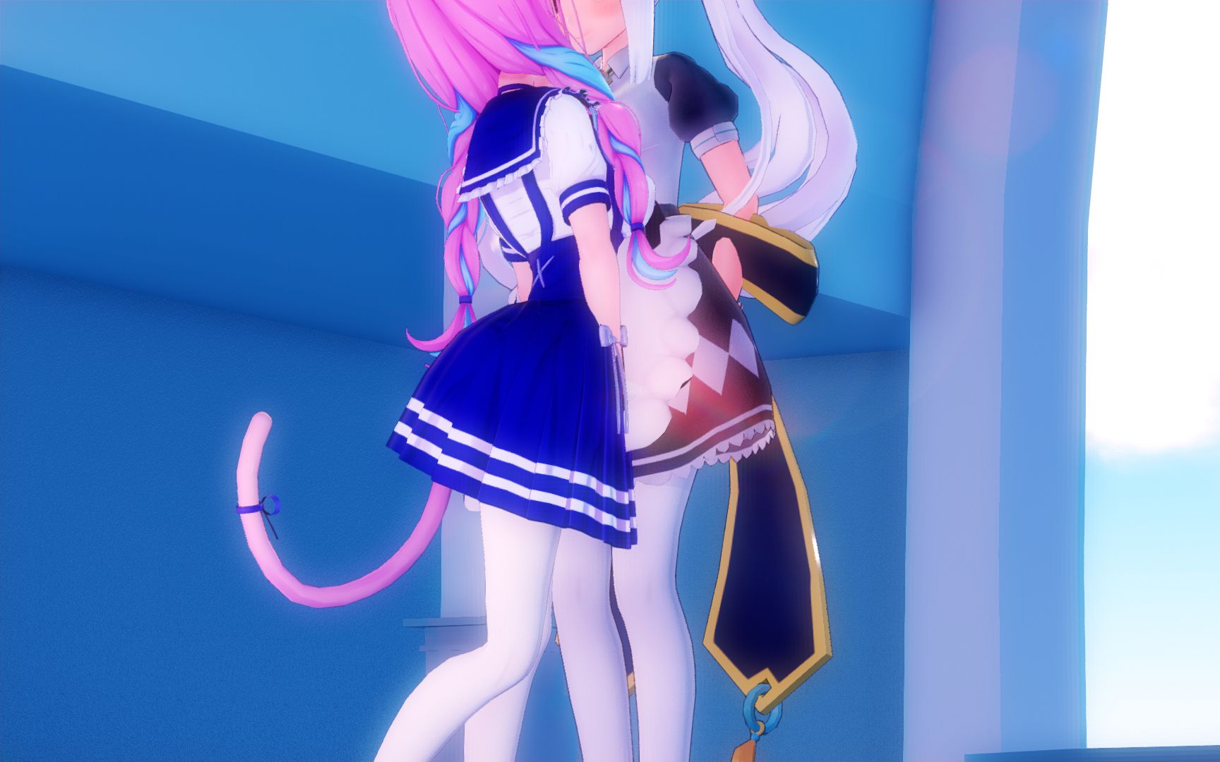 【mmd】meaqua橘里橘气的双人舞 the hills_哔哩哔哩_bilibili