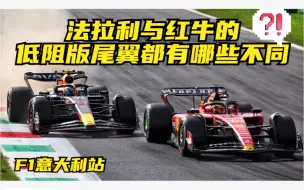 Download Video: F1意大利站 法拉利与红牛的低阻版尾翼都有哪些不同？