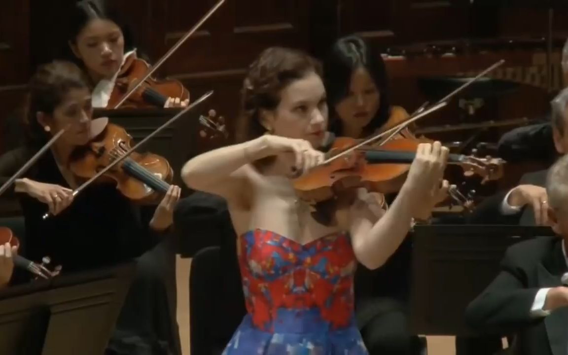 [图]交响乐盛宴 贝多芬 D大调小提琴协奏曲 第三乐章丨Hilary Hahn