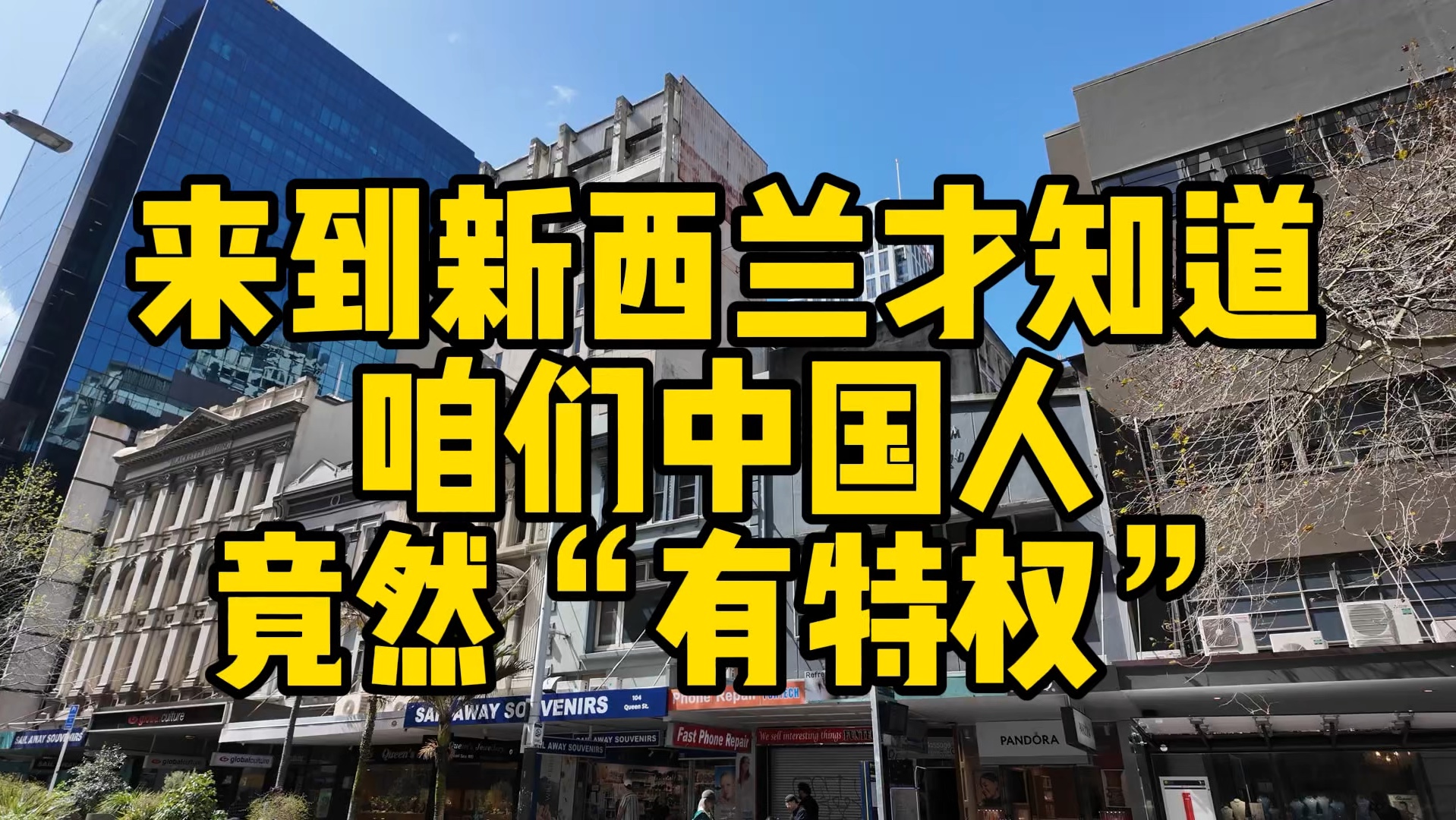 来到新西兰才知道,咱们中国人在这竟然有“特权”哔哩哔哩bilibili