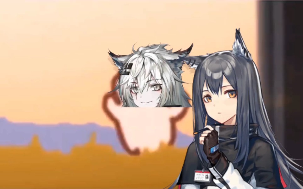 【明日方舟】向德狗炫耀速度的拉狗