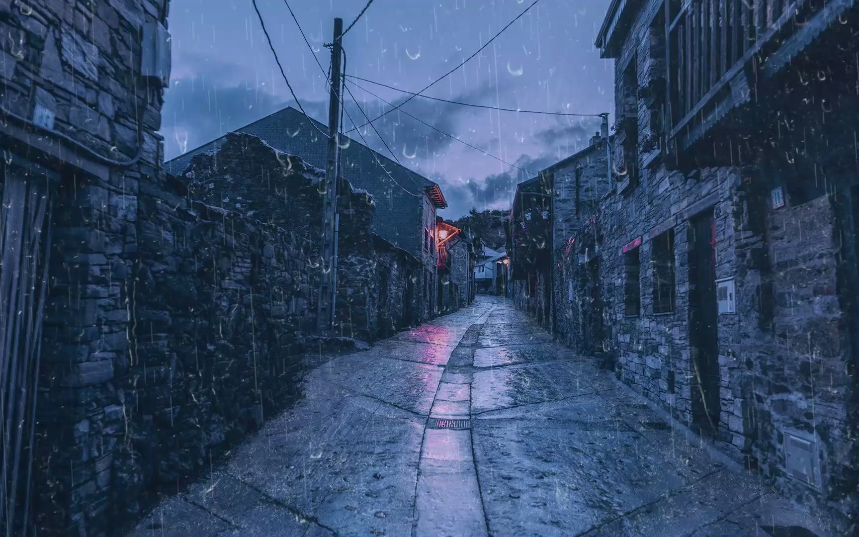 [图]1小时最佳听雨睡眠，最适合睡觉的雨声，助眠雨声纯大自然下雨声音