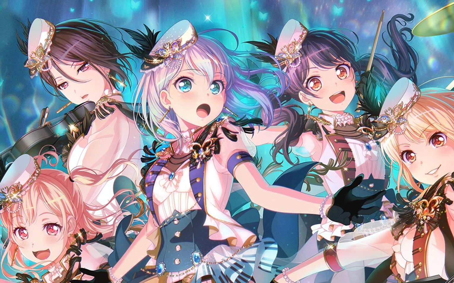 【邦邦抽卡】bang dream 日版 3nd 八十一抽 一次十抽中了四只四星～_