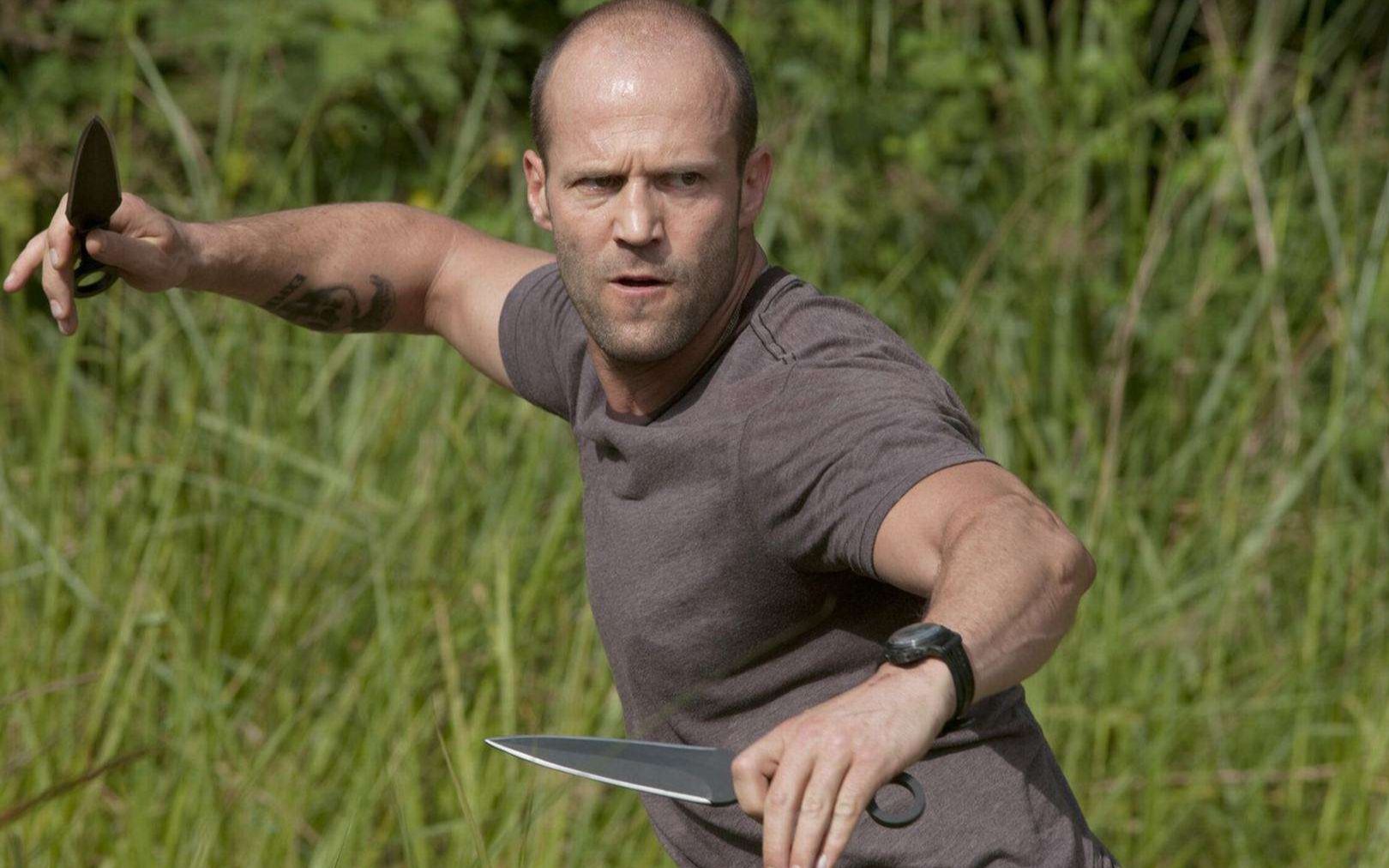 杰森斯坦森经典动作打斗片段炫酷