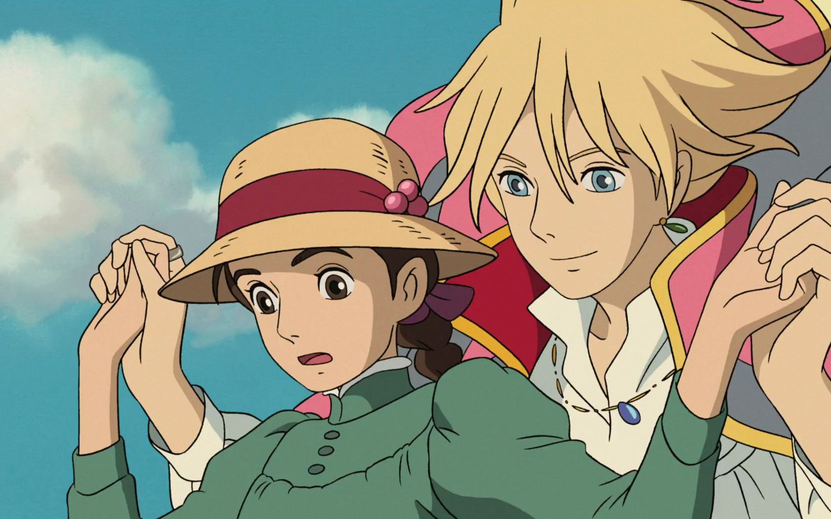 哈尔的移动城堡_空中漫步cut