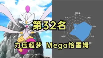 Download Video: mega宝可梦综合排行榜，第32名 mega恰雷姆