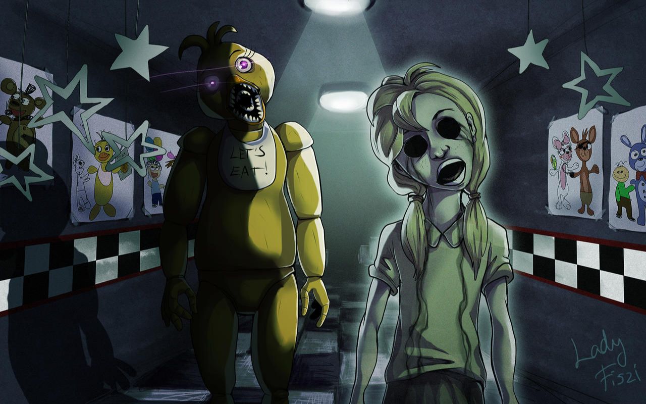 【fnaf2】小20第6夜,包彩蛋通關!《直播錄像p3》_fnaf_攻略