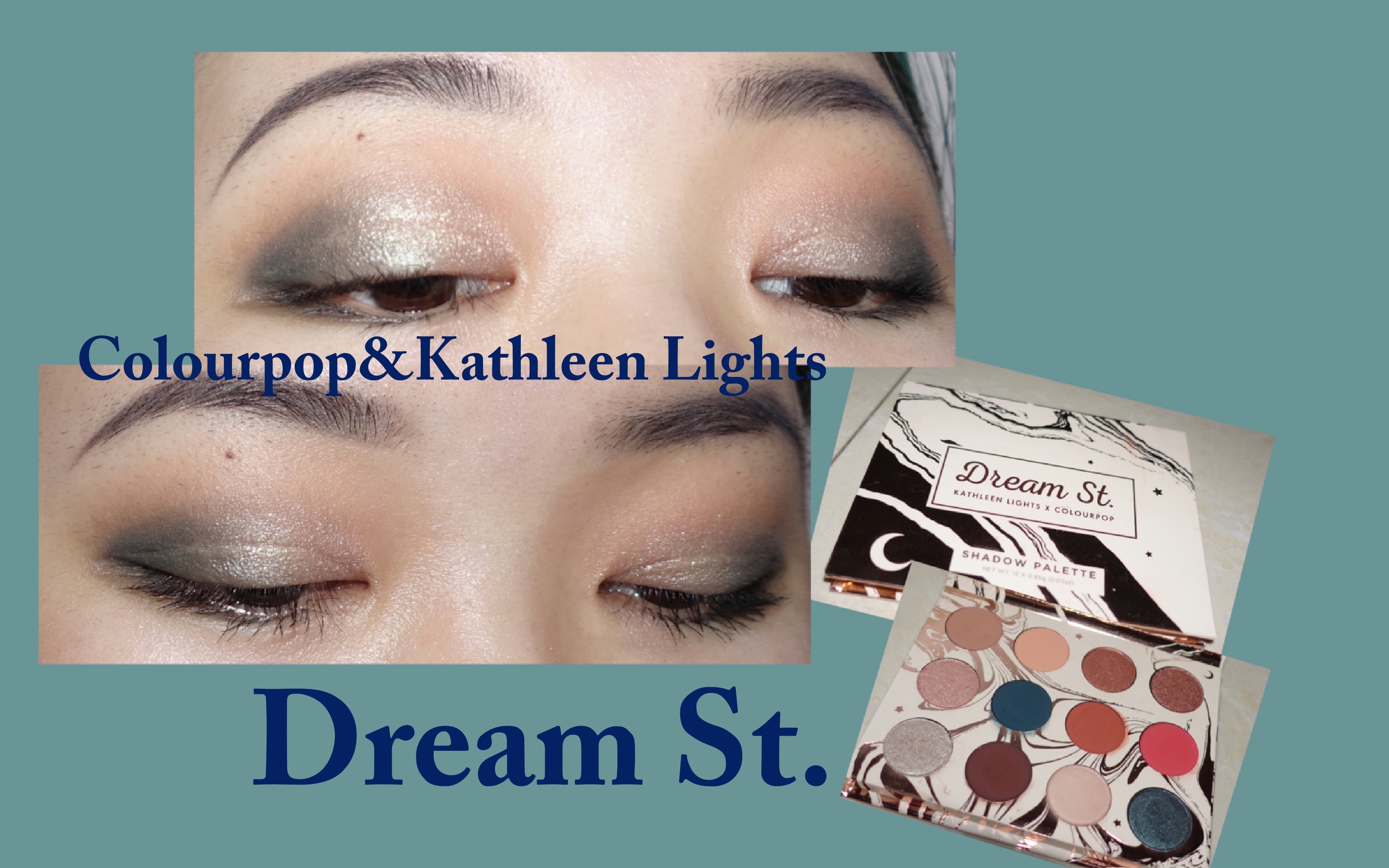 [图]气|colourpop&k妹 Dream St. 开箱-试色-potion上眼