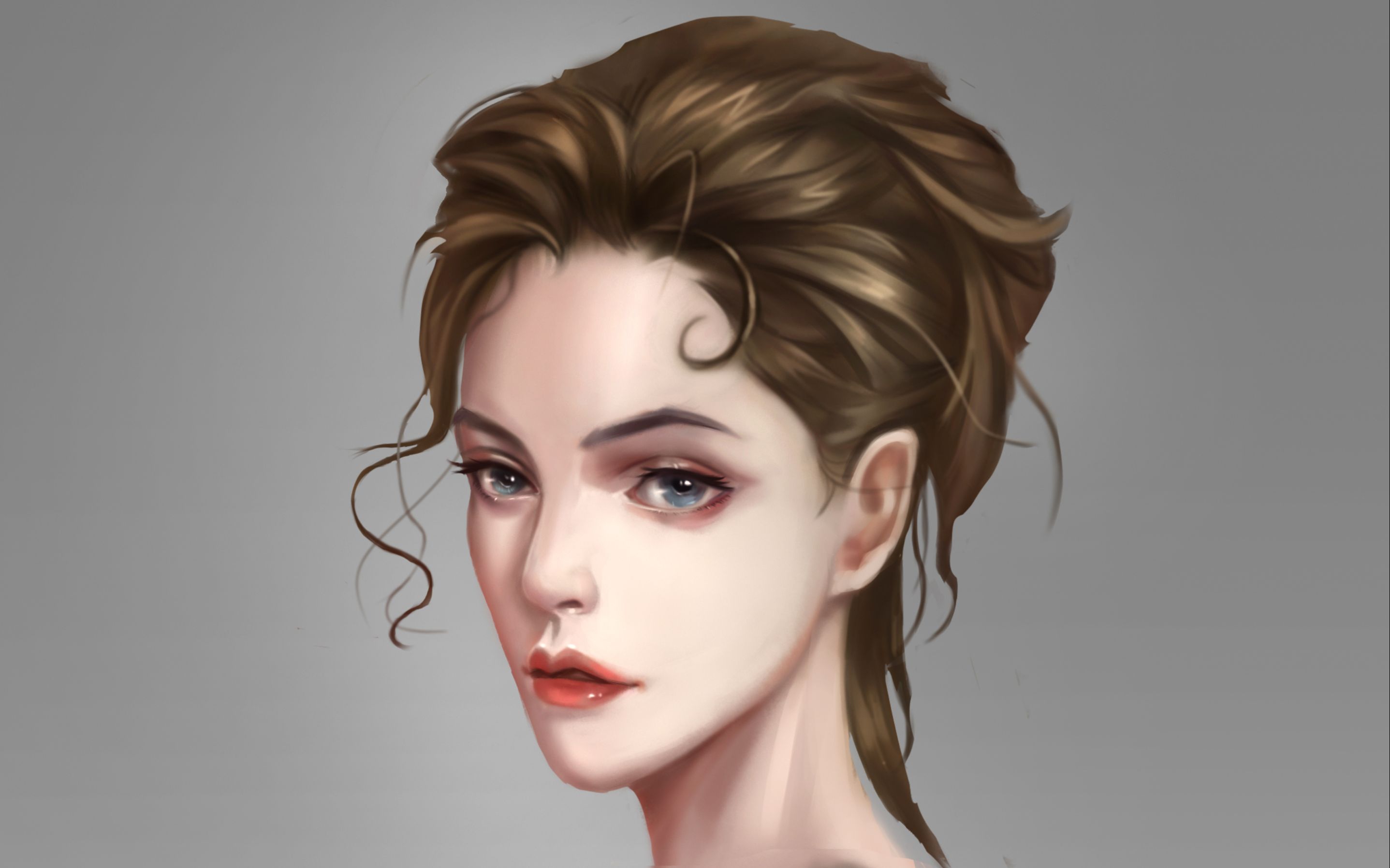 【厚涂板绘】厚涂画脸脏?不知道方法?大神教你用正确色块起稿方式.