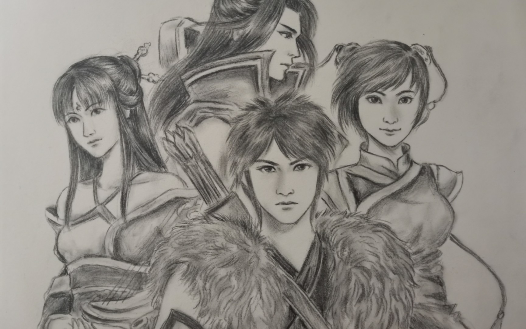 【仙剑四】手绘,有没有人跟我一样,曾经喜爱过仙剑奇侠传四