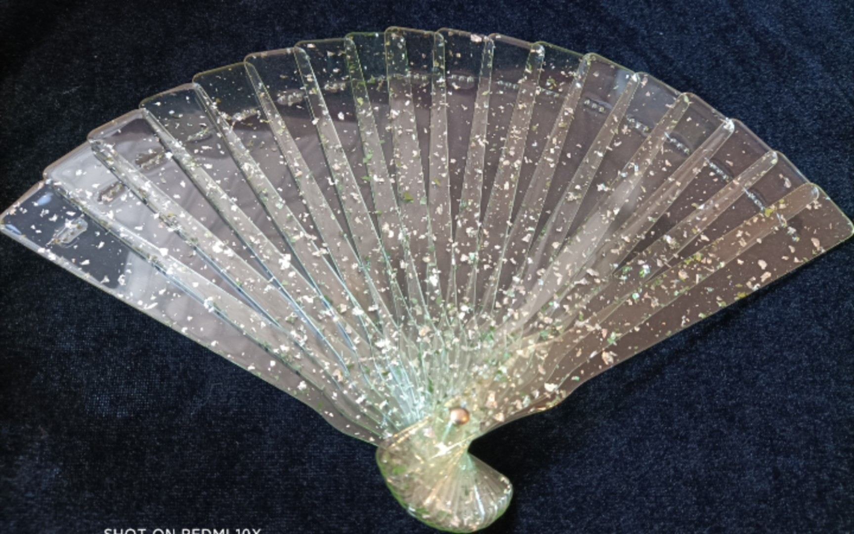 记一次调色失败的滴胶扇子