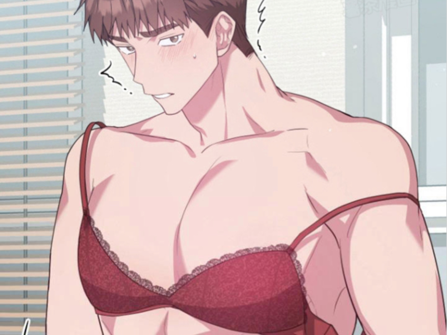 女装大佬酷爱蕾丝小裤衩