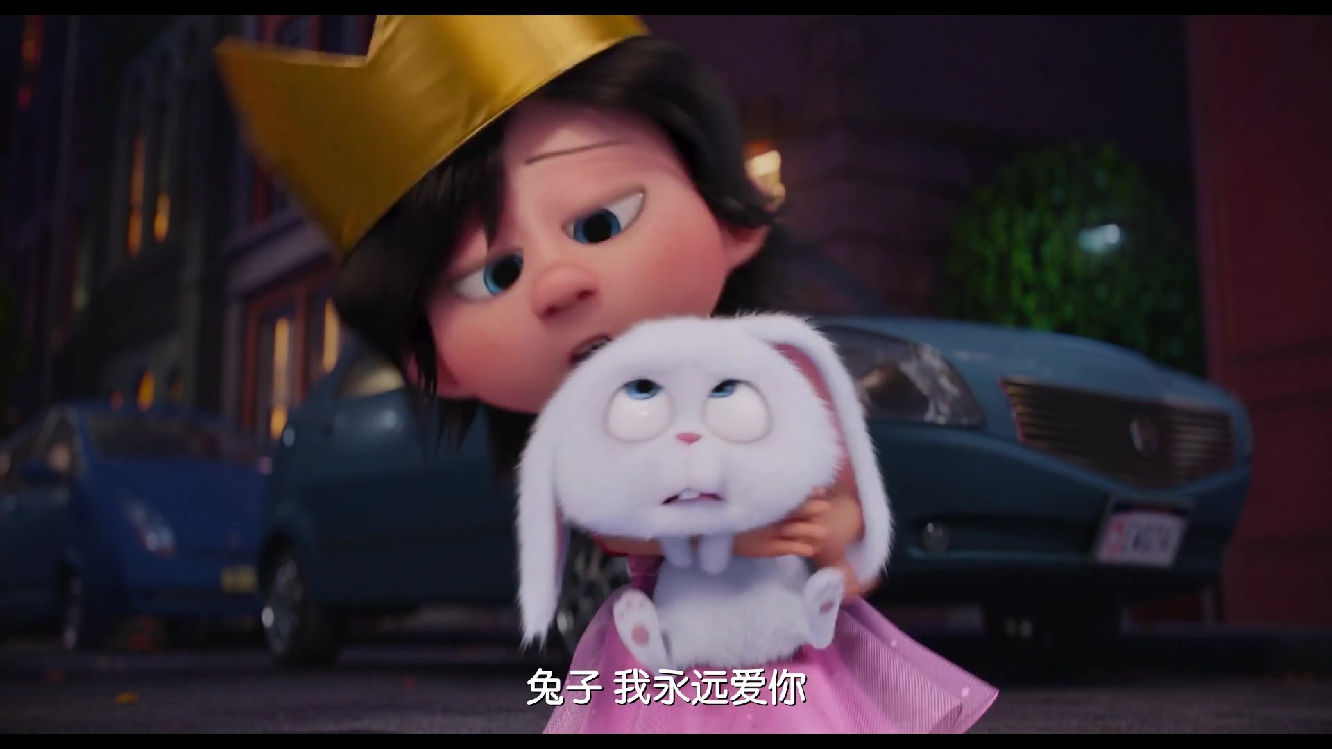 反差萌兔子雪球