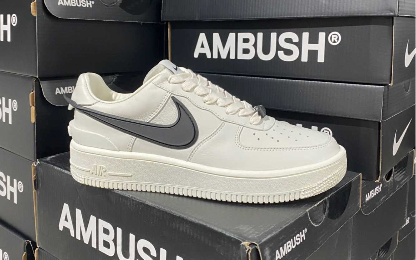ambush x force1 af1 联名款 白色