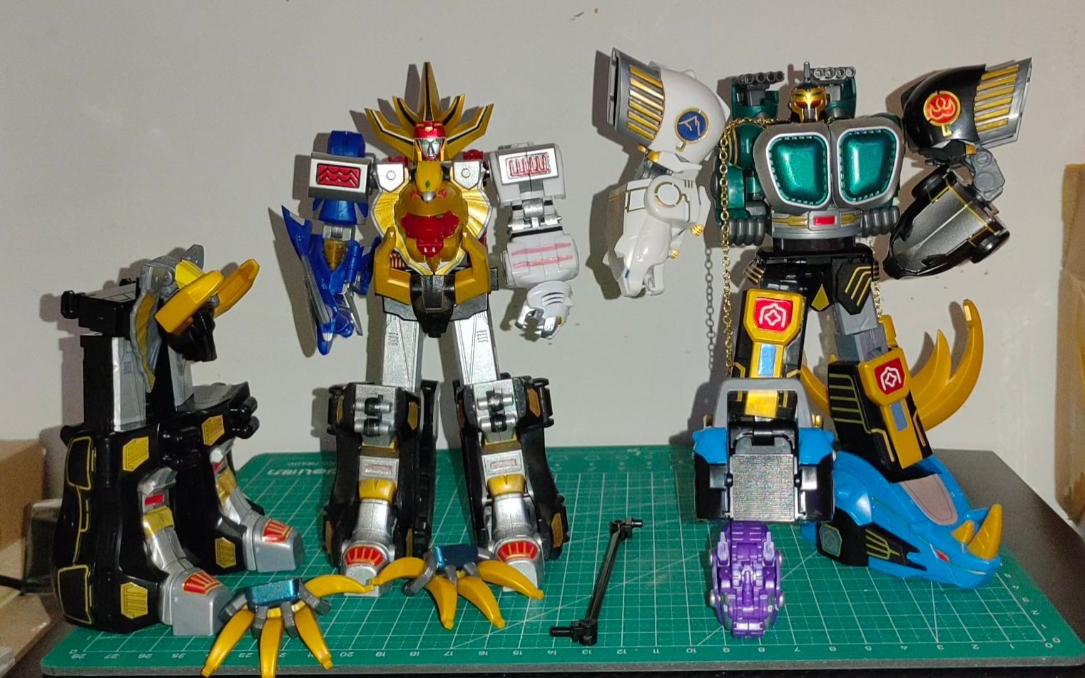 百兽战队食玩smp力王拼装过程_哔哩哔哩_bilibili