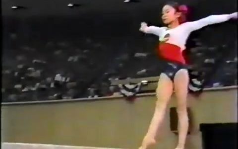 [图]【团炫下】姜薇 1981年International Mixed Pairs 平衡木