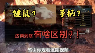 Video herunterladen: 聊聊手柄和键鼠在怪猎里的区别