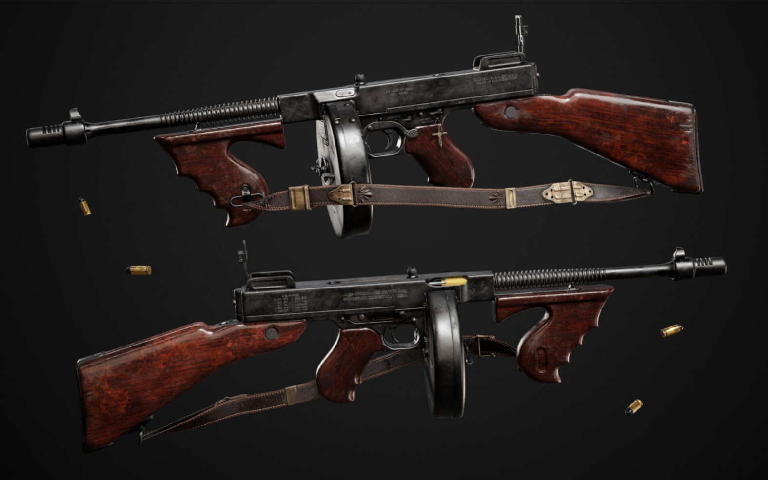 【gun club vr】枪械俱乐部 汤姆逊m1928腰射