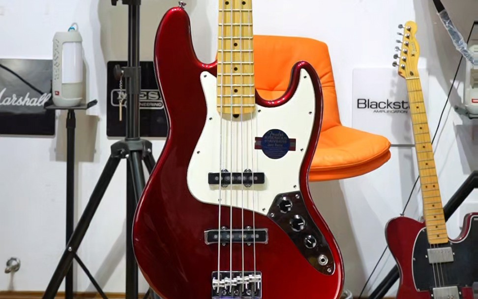 fender芬达美标american standard jazz ahorn爵士电贝斯019-0662